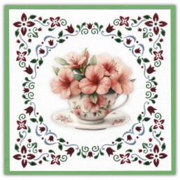 Dot and do 300 - kit Carte 3D - Harmonie florale
