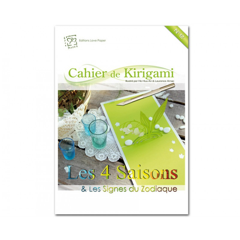 Cahier de Kirigami N°12 - Les 4 saisons et Zodiaques Cahier de Kirigami N°12 - Les 4 saisons et Zodiaques
