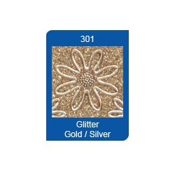 Stickers - 7077 - Etoiles - glitter or
