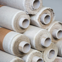 Toile polyester au mètre et en rouleaux